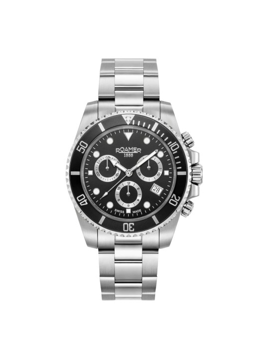Roamer Deep Sea 100 851837415520 Vīriešu Rokas Pulkstenis Chronograph