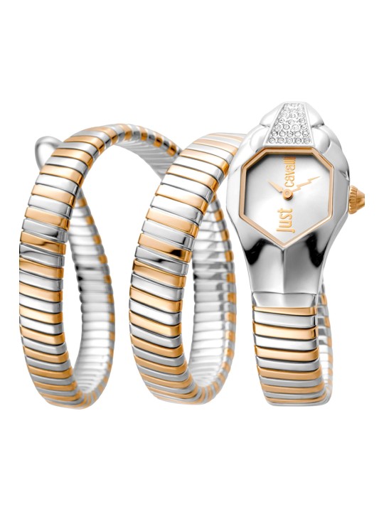 Just Cavalli Glam Snake JC1L022M0075 Sieviešu Rokas Pulkstenis