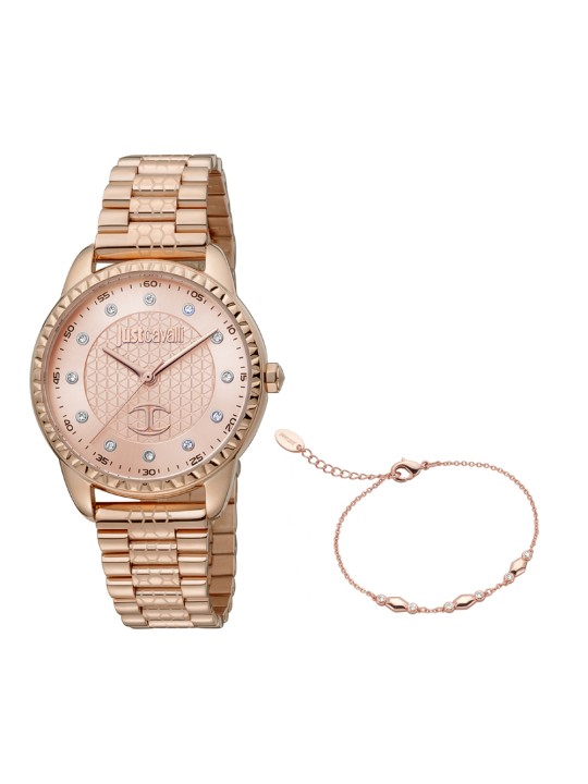 Just Cavalli Set Emozioni JC1L176M0075 Sieviešu Rokas Pulkstenis