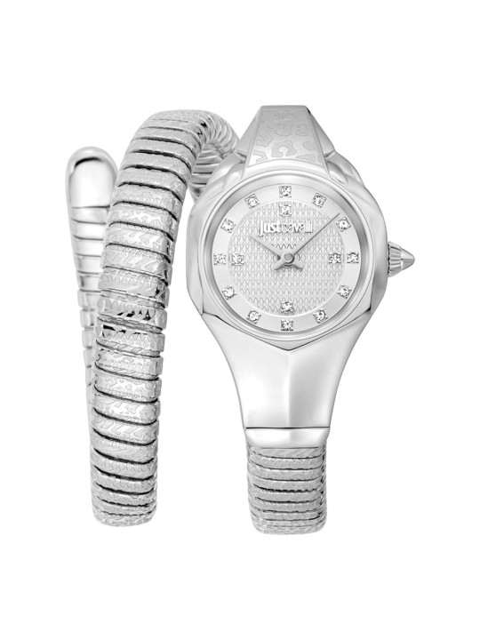 Just Cavalli Signature Snake Amalfi JC1L270M0015 Sieviešu Rokas Pulkstenis