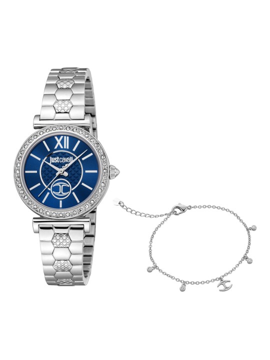 Just Cavalli Varenna Set JC1L273M0045 Sieviešu Rokas Pulkstenis