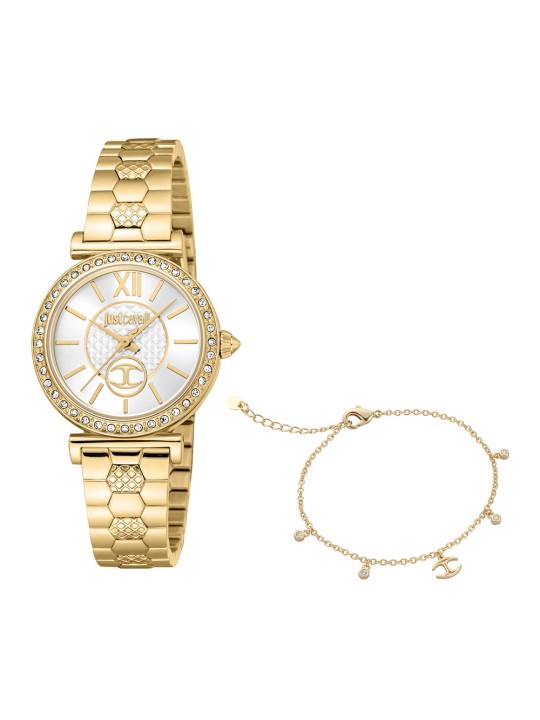 Just Cavalli Varenna Set JC1L273M0055 Sieviešu Rokas Pulkstenis