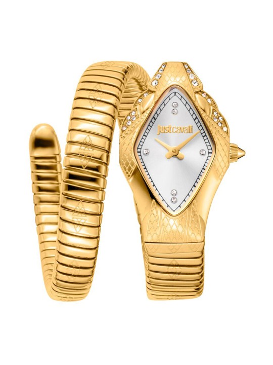Just Cavalli Signature Snake Ferocious JC1L306M0035 Sieviešu Rokas Pulkstenis