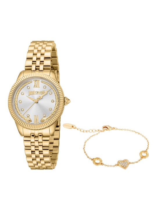 Just Cavalli Valentines Set JC1L315M0055 Sieviešu Rokas Pulkstenis