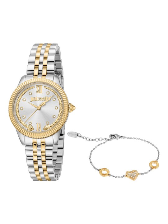Just Cavalli Valentines Set JC1L315M0085 Sieviešu Rokas Pulkstenis