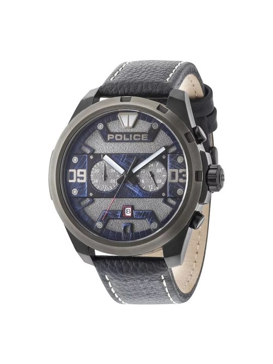 Police Dash PL.15365JSBU/61 Vīriešu Rokas Pulkstenis Dualtimer