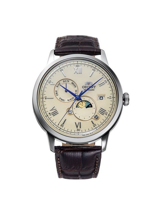 Orient Sun and Moon Automatic RA-AK0803Y30B Vīriešu Rokas Pulkstenis