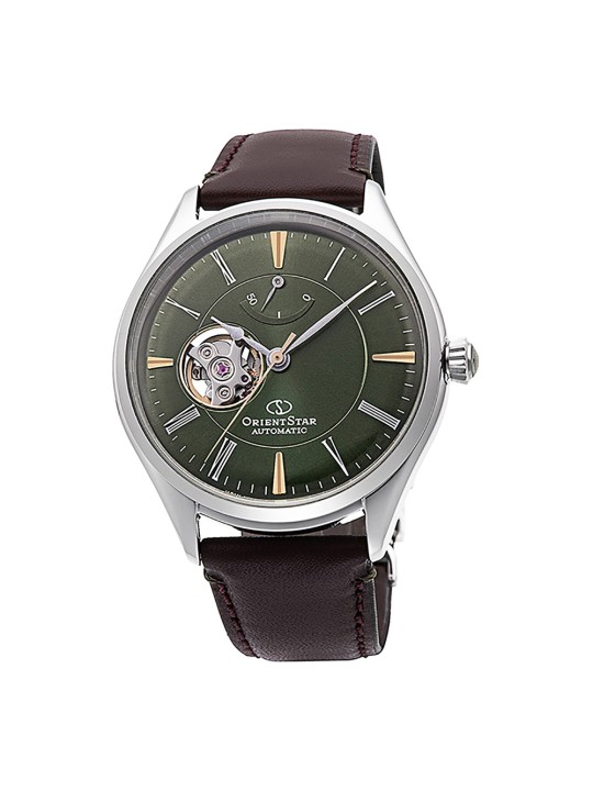 Orient Star Open Heart Automatic RE-AT0202E00B Vīriešu Rokas Pulkstenis