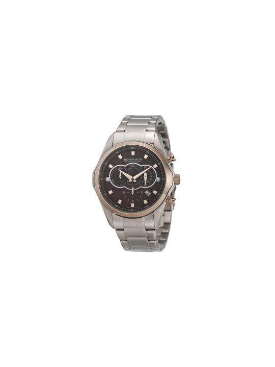 Romanson Sports TM3207HM1JAB6R Vīriešu Rokas Pulkstenis Chronograph