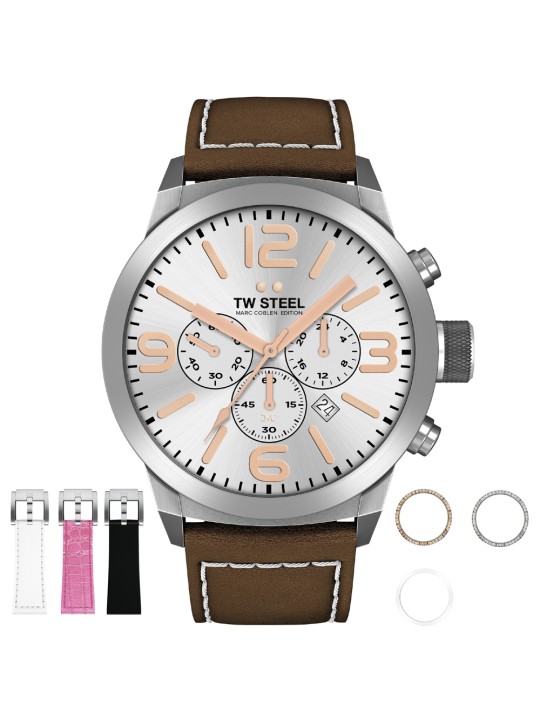 TW Steel Marc Coblen Edition TWMC32 Vīriešu Rokas Pulkstenis Chronograph