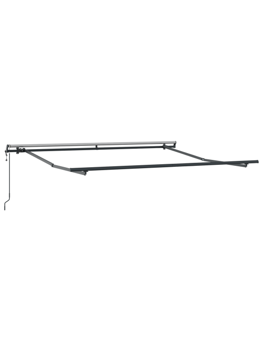 Automātiskā iebīdāmā nojume apelsīnu un brūnā krāsā, 300x250 cm