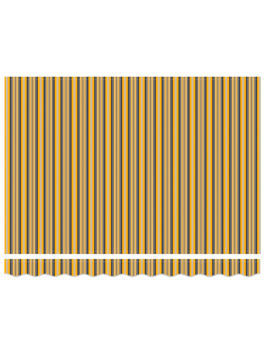 Manuālā iebīdāmā nojume daudzkrāsaina svītra 300x250 cm