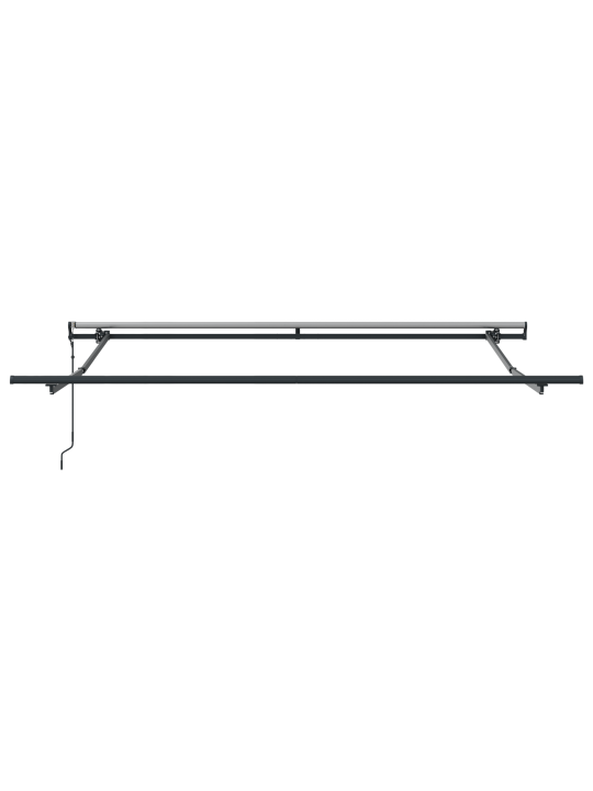 Automātiskā iebīdāmā nojume melna 350x250 cm