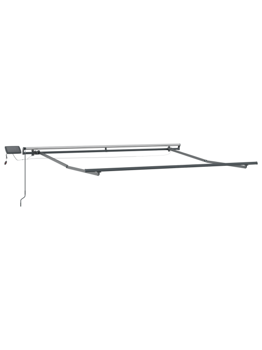 Manuālā ievelkamā nojume ar led bēša 350x250 cm