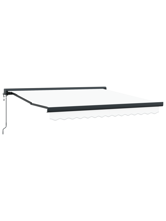 Automātiska iebīdāma nojume balta 350x250 cm