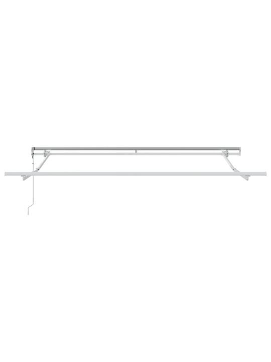 Automātiskā iebīdāmā nojume zaļā un baltā krāsā 350x250 cm