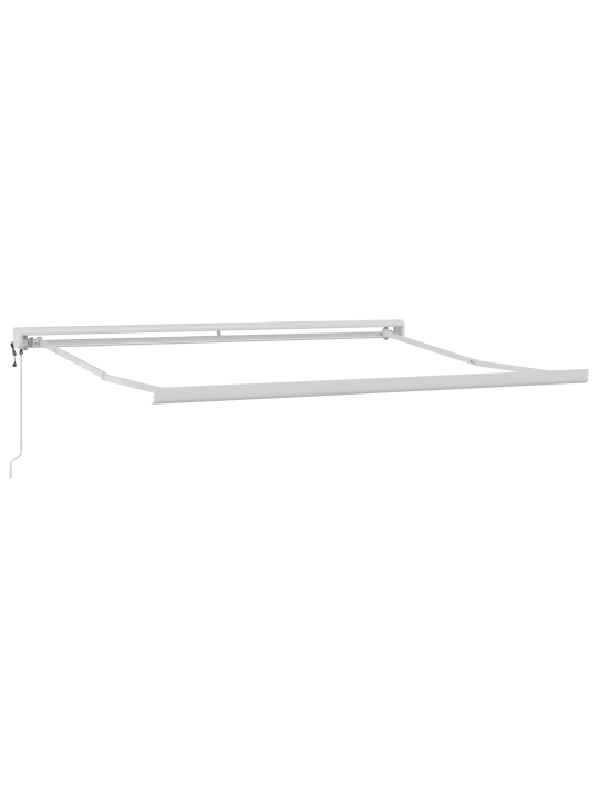 Automātiska iebīdāma nojume zaļā un baltā krāsā 350x250 cm