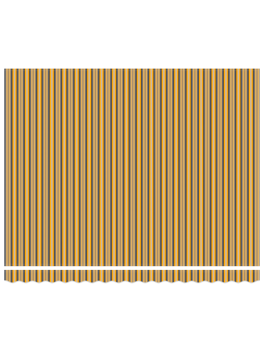 Automātiskā iebīdāmā nojume ar led daudzkrāsu svītru 400 x 300 cm