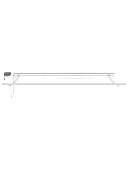 Rokas nojume ar led sarkana 450x300 cm