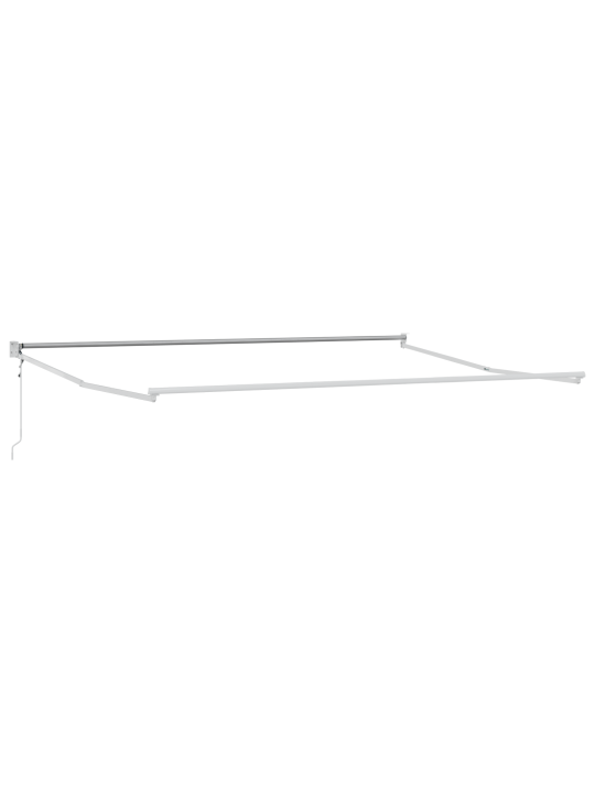 Automātiskā iebīdāmā nojume oranžs un brūns 500x300 cm