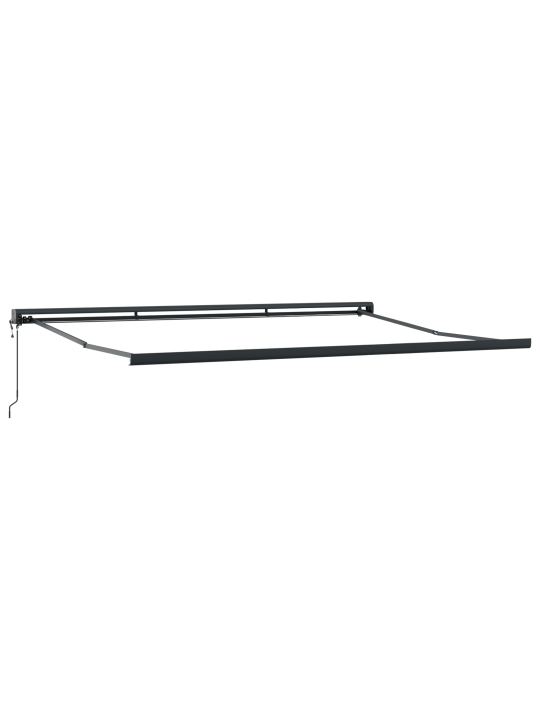 Automātiskā iebīdāmā nojume melna 500x300 cm