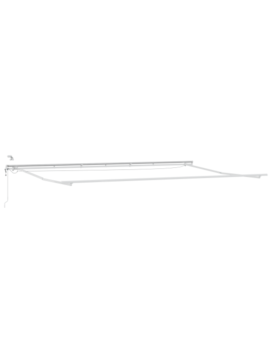 Automātiska iebīdāma nojume ar led melnā krāsā 600x300 cm
