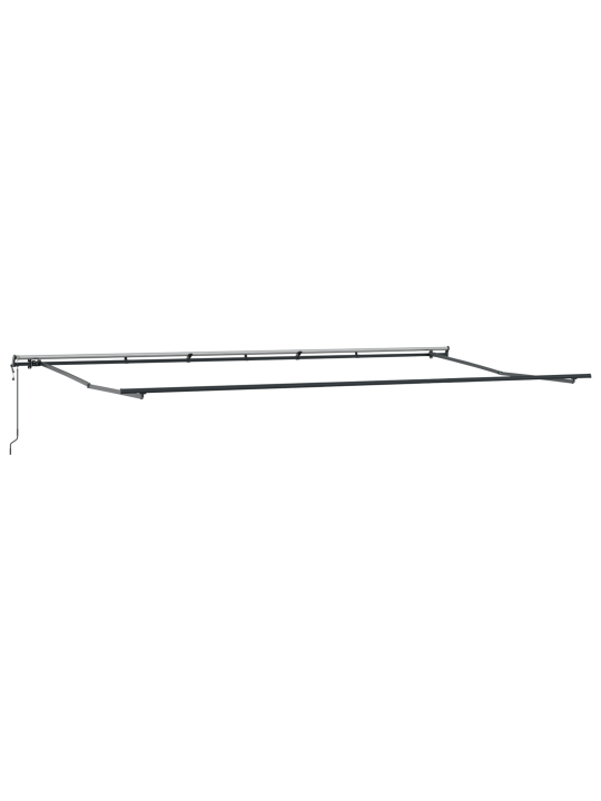 Automātiskā iebīdāma nojume zaļā un baltā krāsā 600x300 cm