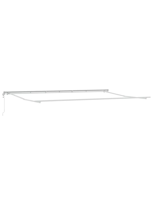 Automātiskā iebīdāmā nojume sarkana 600x350 cm