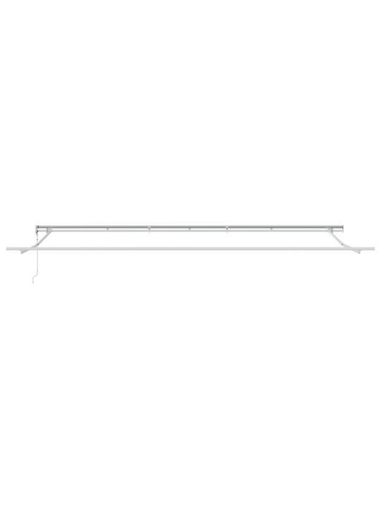 Automātiskā ievelkamā nojume zaļā un dzeltenā krāsā 600x350 cm