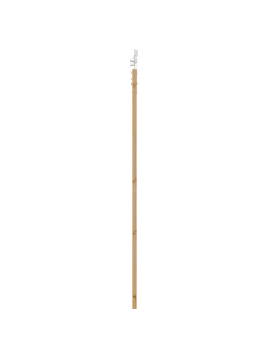 Bīdāmās durvis ar aprīkojuma komplektu 73.5x211 cm masīvkoka priede