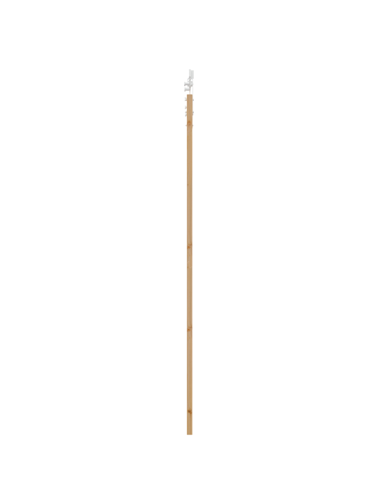 Bīdāmās durvis ar piederumu komplektu 78x232 cm stingras priedes koka