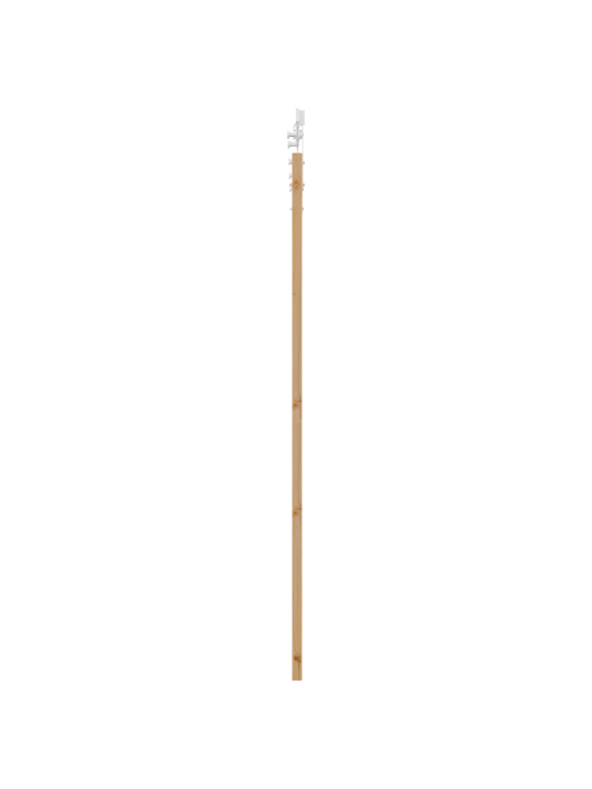 Bīdāmās durvis ar aparatūras komplektu 83x202 cm cietā koka priede