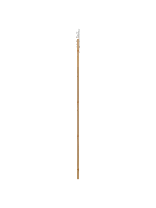Bīdāmās durvis ar aparatūras komplektu 83x232 cm masīvkoka priedes