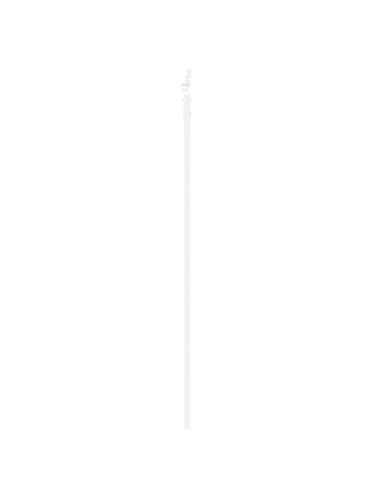 Bīdāmās durvis ar aparatūras komplektu baltā 86x211 cm cietās priedes