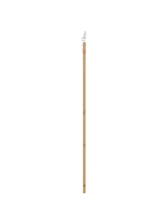 Bīdāmās durvis ar aparatūras komplektu 93x211 cm masīvkoka priedes