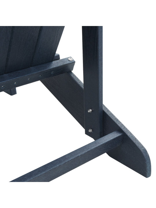 Adirondack krēsli 2 gab. tumši zils 74x82x90 cm hdpe