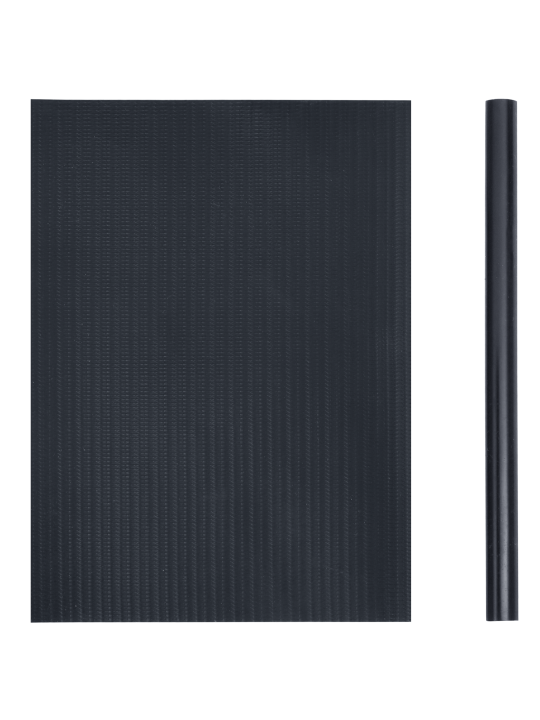 Dārza privātuma ekrāni 2 gb pvc 35x0,19 m matēts tumši pelēks