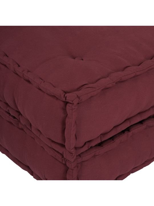 Moduļa pufas 2 gab. bordo audums