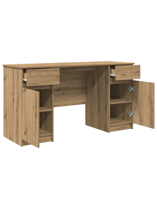 Biroja galds artisan ozols 140x49x76 cm inženierijas koks