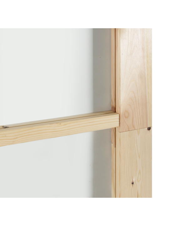 Bīdāmās durvis ar aksesuāru komplektu 78x211 cm cieta koka priedes