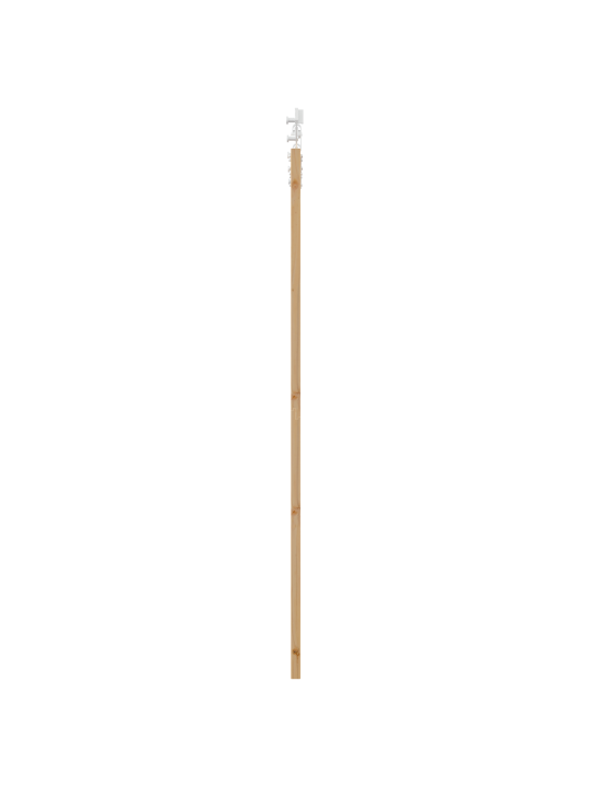 Bīdāmās durvis ar aksesuāru komplektu 78x211 cm cieta koka priedes