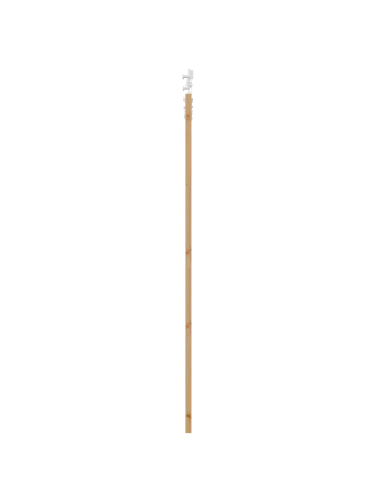 Bīdāmās durvis ar piederumu komplektu 83x211 cm no masīvkoka priedes