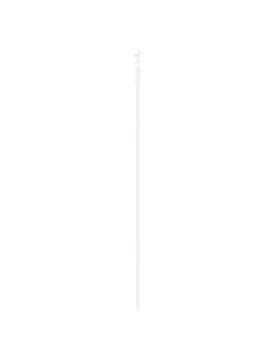 Bīdāmās durvis ar montāžas komplektu Balts 83x232 cm cietā priedes