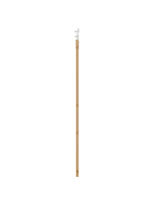 Bīdāmās durvis ar aparatūras komplektu 73.5x198.5 cm cietkoks priedes