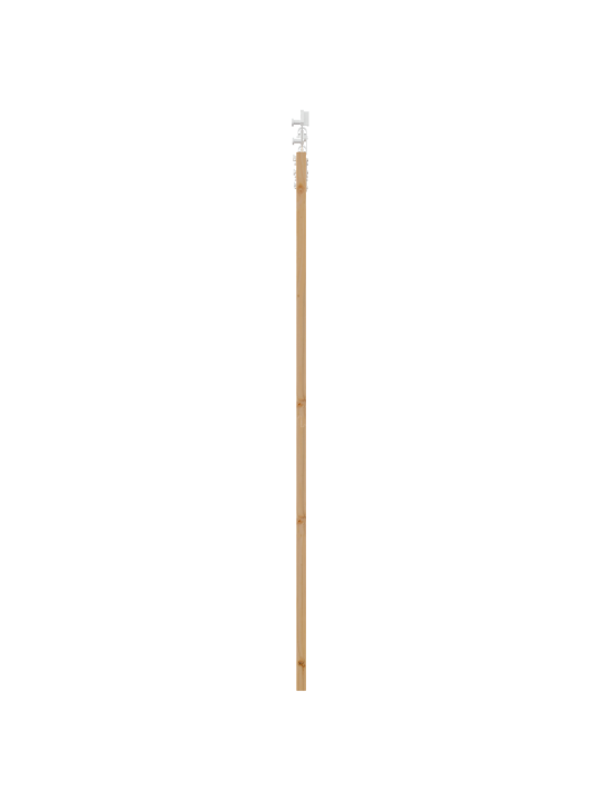 Slīdošas durvis ar aprīkojuma komplektu 86x211 cm no cietā koka priedes