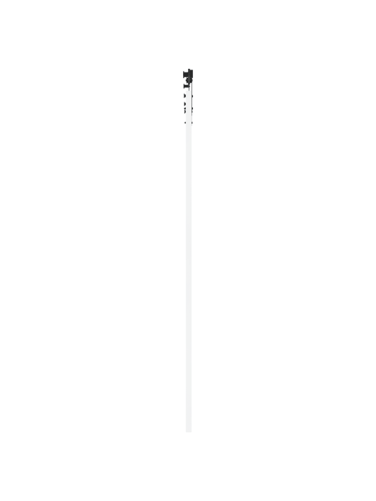 Bīdāmās durvis ar aparatūru komplektā balts 83x232 cm cietais koks priežu