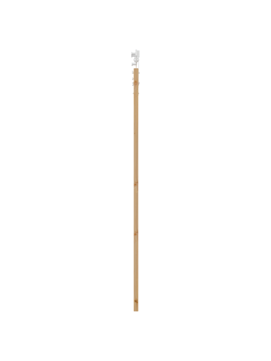 Bīdāmās durvis ar aparatūras komplektu 78x202 cm Ciets koks Priežu