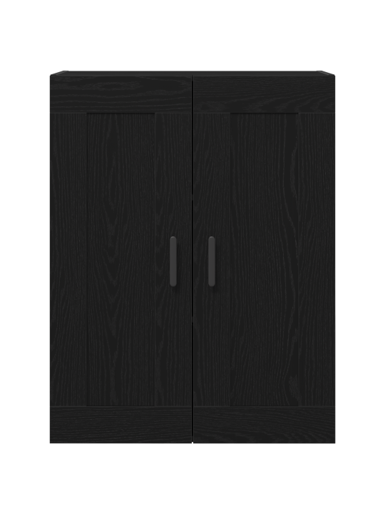 Augstais galds melnā ozolā 69.5x34x180 cm inženierijas koks