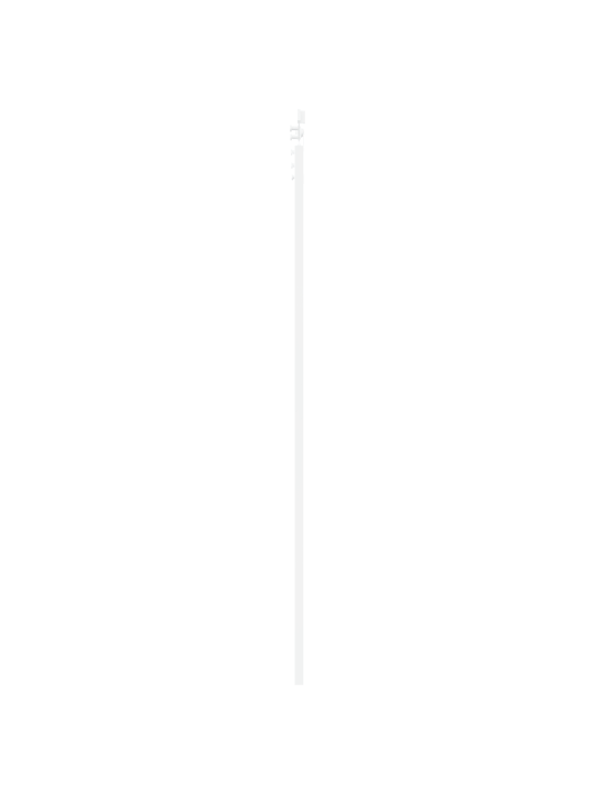 Bīdāmās durvis ar ierīču komplektu baltas 83x232 cm cietkoksnes priedes