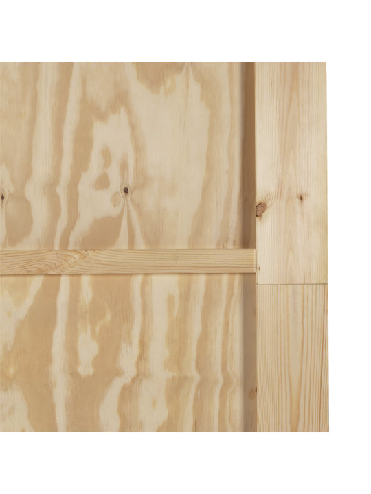 Bīdāmās durvis ar aksesuāru komplektu 78x202 cm cieta priede